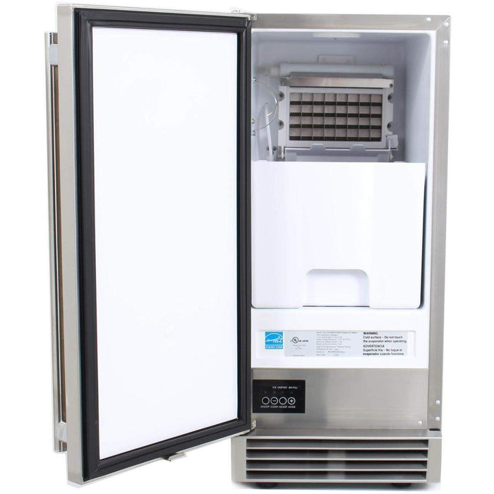 RCS UL Rated Stainless Ice Maker REFR3