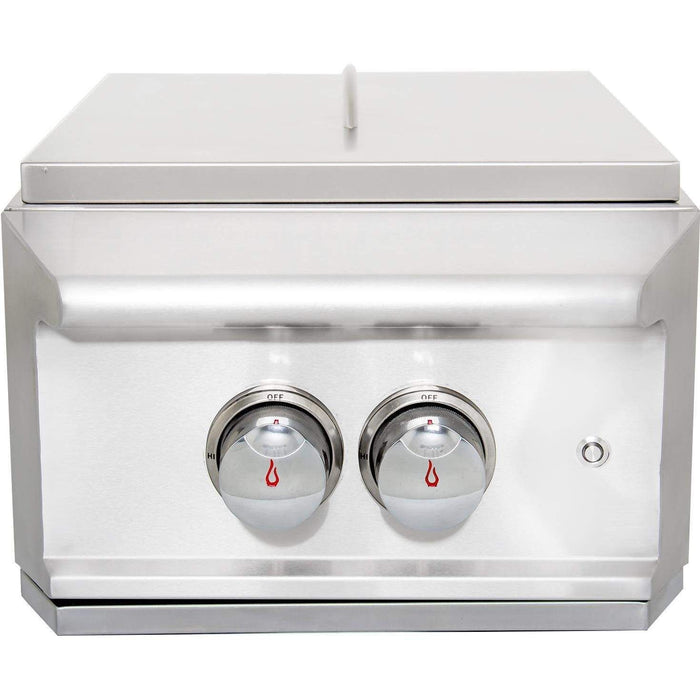 Blaze Professional High Performance Built-In Power Burner with Lid and Wok Ring (BLZ-PROPB-LP/NG)