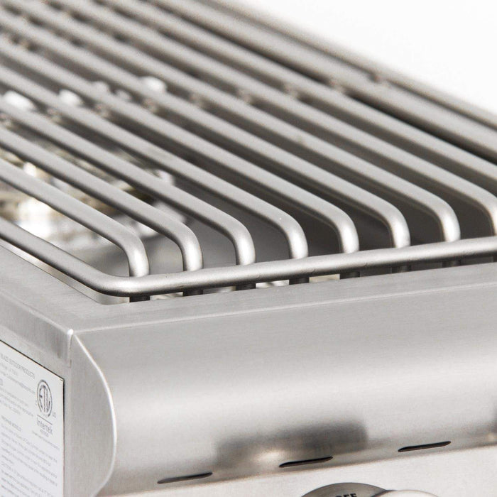Blaze Premium LTE Built-In Stainless Steel Double Side Burner with Lid (BLZ-SB2LTE-LP/NG)