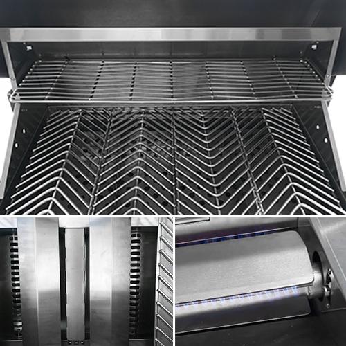 Cal Flame G Series 4-Burner Built-In Gas Grill, 32-Inch
