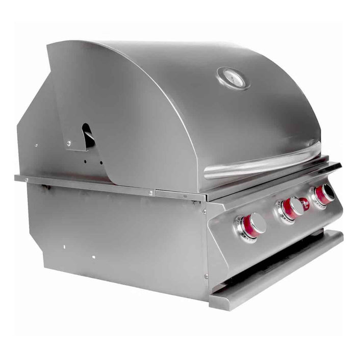 Cal Flame G Series 3-Burner Built-In Gas Grill, 24-Inch