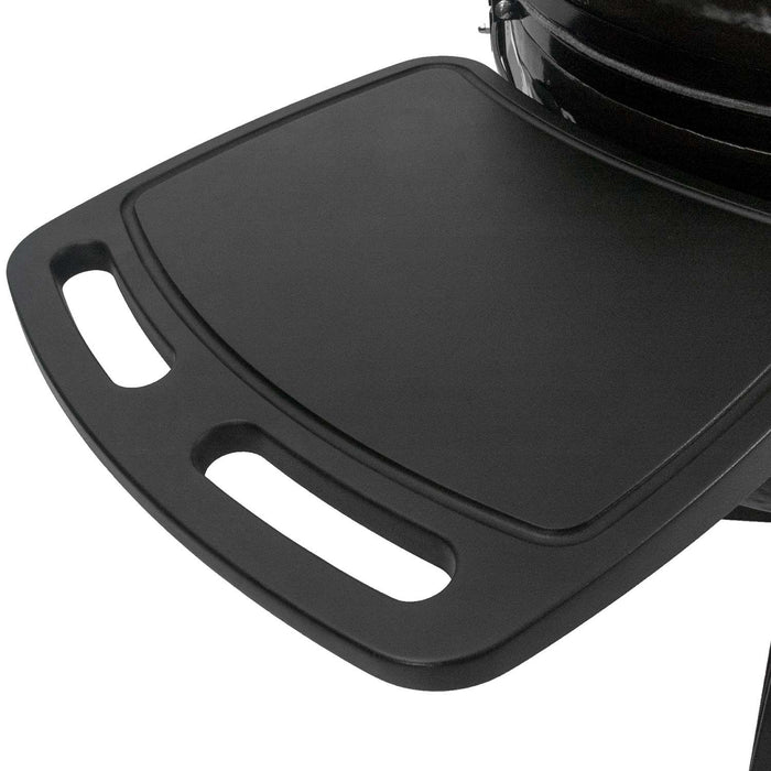 Primo Oval XL 400 Ceramic Kamado Grill with Cradle & Side Shelves