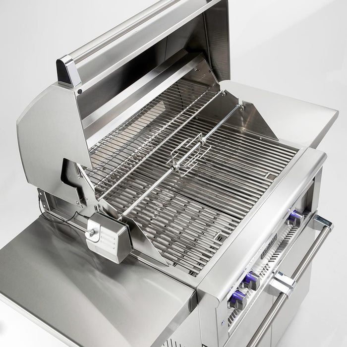 Viking 5 Series 30-Inch Stainless Steel Freestanding Grill with ProSear Burner & Rotisserie