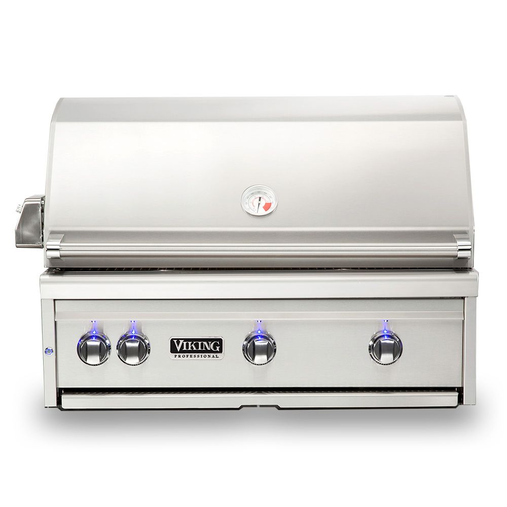 Viking Professional Gas Stainless Steel Stove 6 Burners + griddle