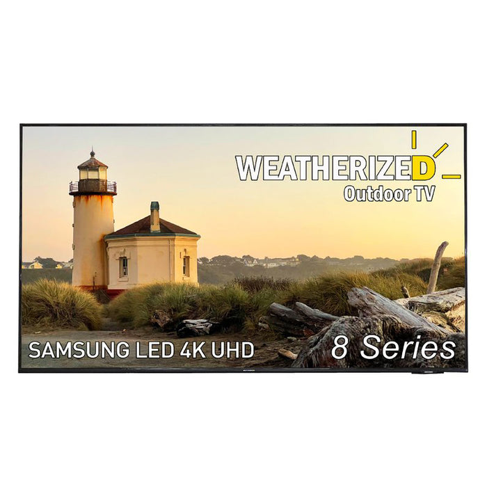 Weatherized TVs Elite Converted Samsung 8 Series - Full Protection Outdoor TV (High Exposure Placement)